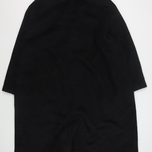 Marks & Spencer Women's Black Wool Overcoat Size 20