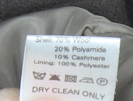 John Lewis Women's Brown Wool Overcoat - Size 14