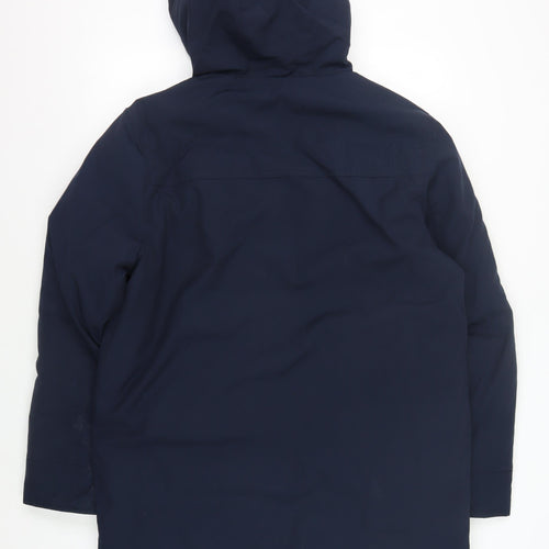 Marks and Spencer Men's Blue Parka Jacket S