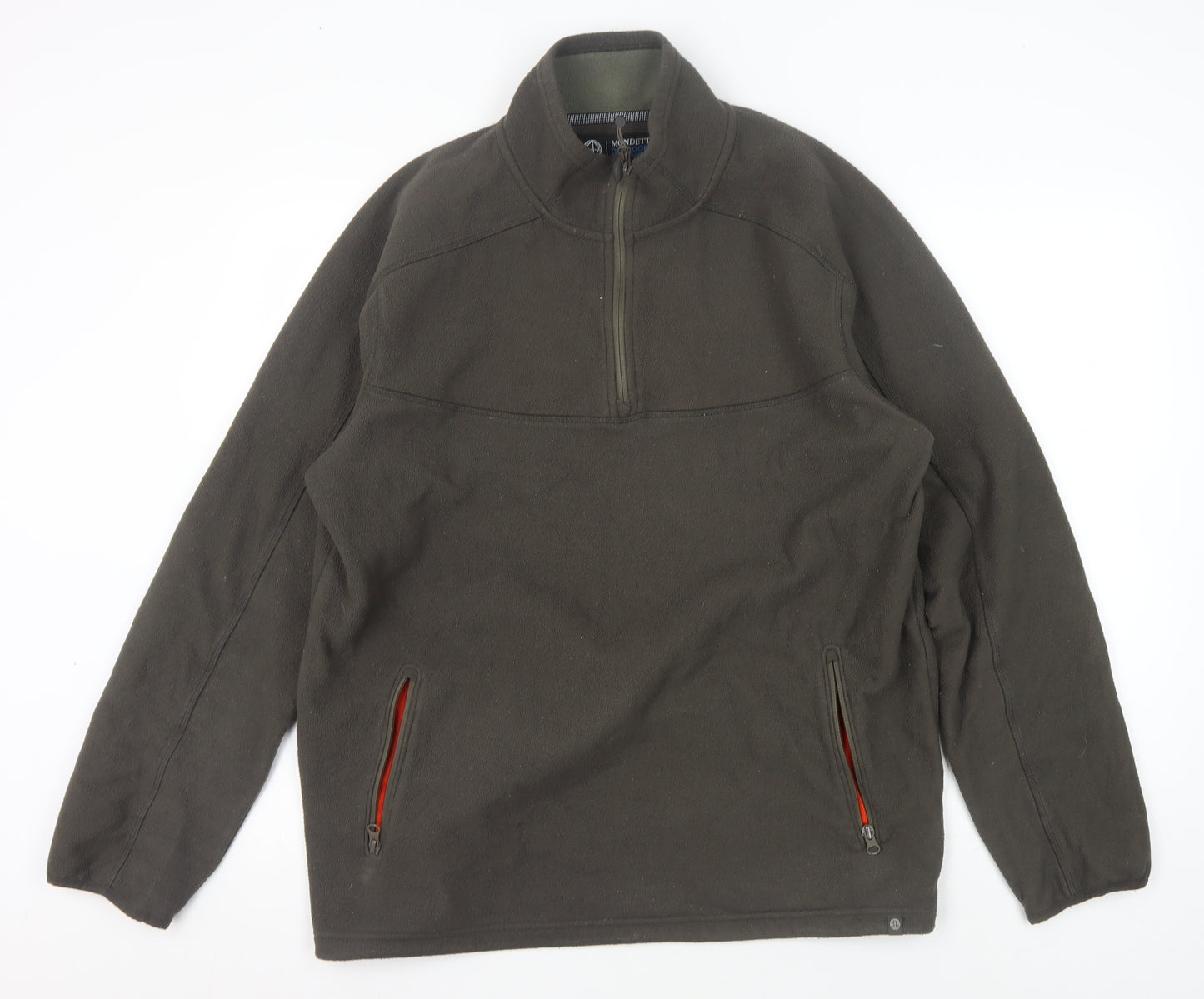 Mondetta Mens Brown Pullover Sweatshirt, Size Regular