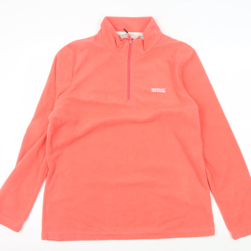 Regatta Women's Pink Fleece Sweatshirt Size 14