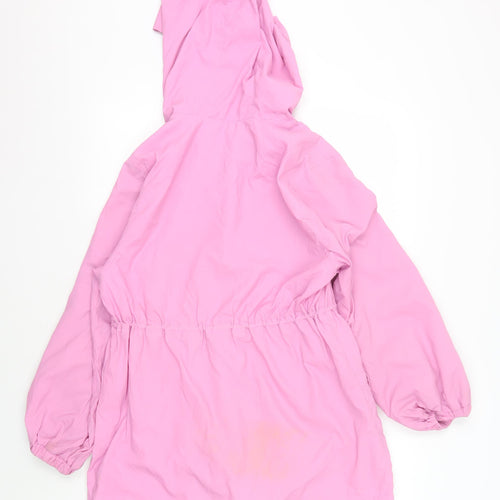 Next Girls Pink Jacket - 11 Years Nylon Long Sleeve