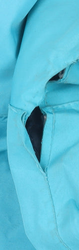 Regatta Womens Blue Hooded Rain Coat Size 20