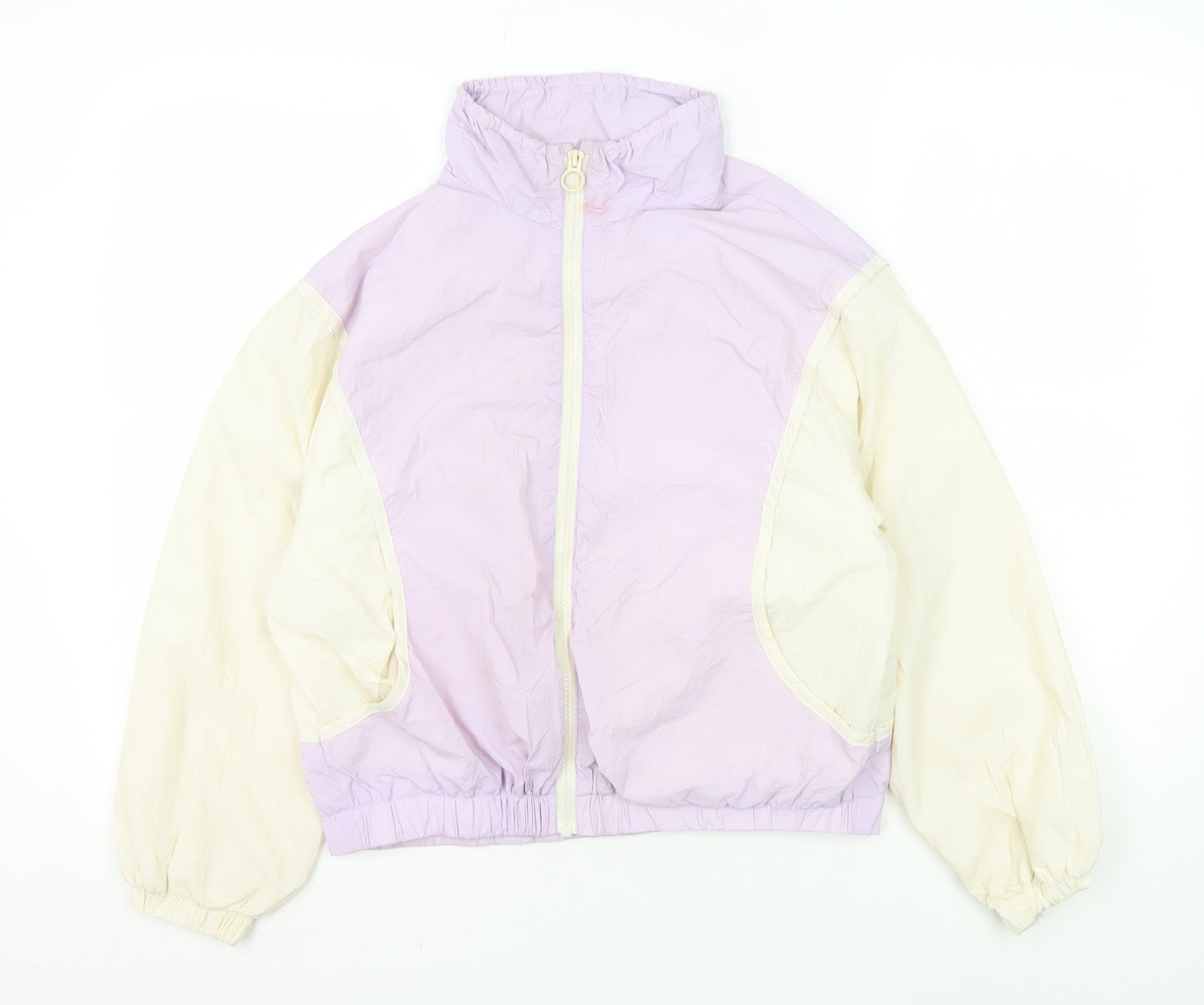 Zara Women's Multicoloured Track Jacket Size 10