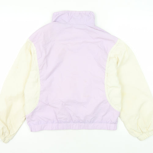 Zara Women's Multicoloured Track Jacket Size 10