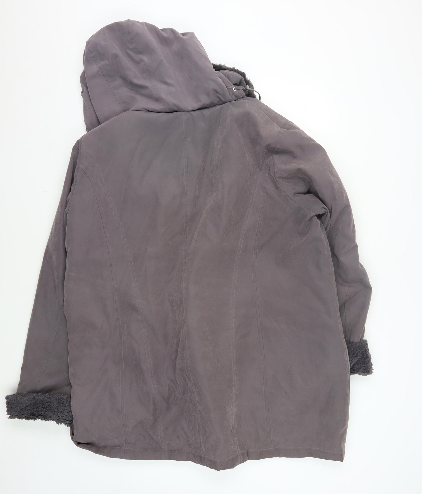 BNN Collection Grey Women's Winter Hooded Coat L