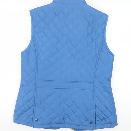 Ness Women's Blue Quilted Waistcoat Size 12