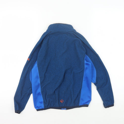 Regatta Boys Blue Track Jacket Size 7 Years Full Zip