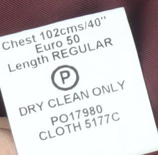 Brook Taverner Grey Men's Blazer, Size 40, Regular Fit