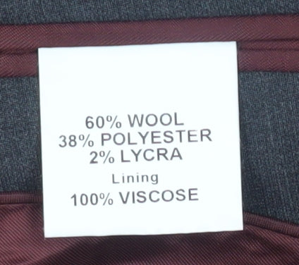 Brook Taverner Grey Men's Blazer, Size 40, Regular Fit