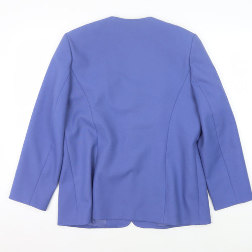 Eastex Women's Blue Suit Jacket Size 12