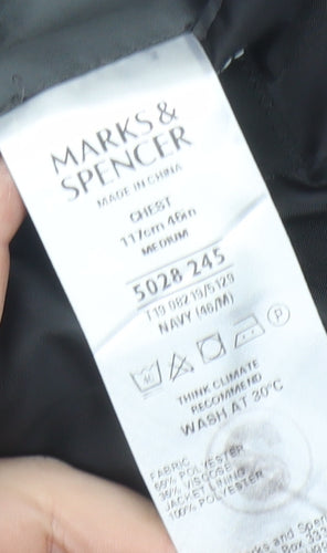 Marks and Spencer Men's Navy Blazer 46R