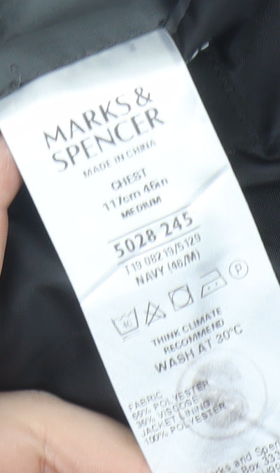 Marks and Spencer Men's Navy Blazer 46R