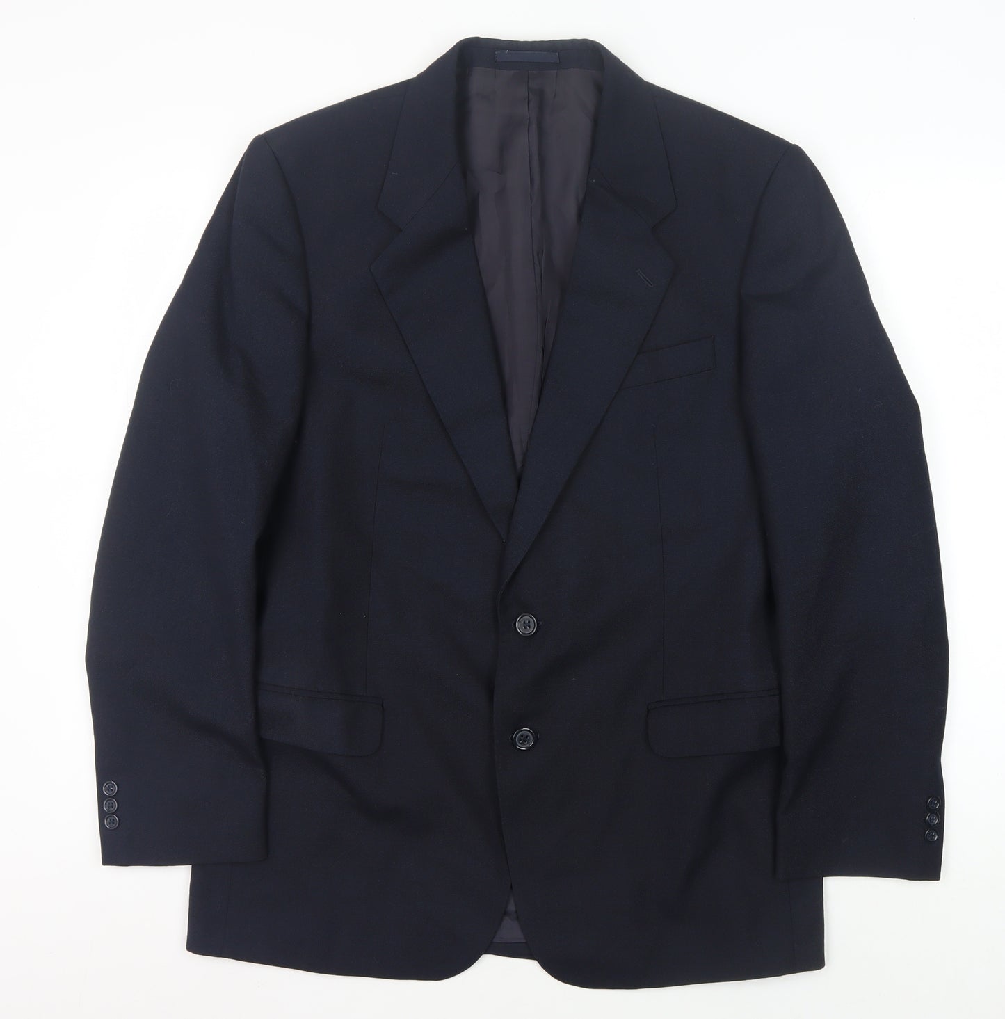 St Michael Men's Blue Blazer, Medium, Single-Breasted 40R