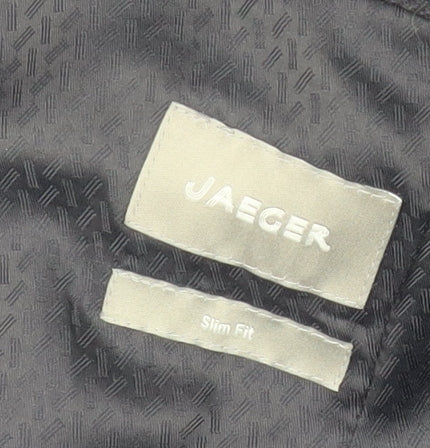 Jaeger Men's Blue Slim Fit Suit Jacket 42R