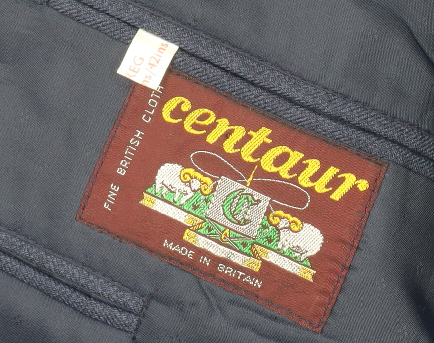 Centaur Men's Navy Blazer, 42R, Regular Fit, Formal