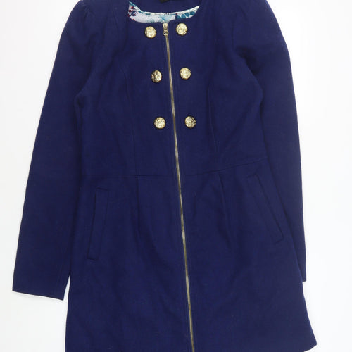 Vero Moda Women's Blue Military Jacket, Size L