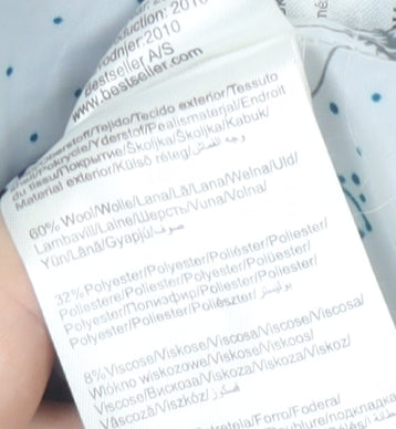 Vero Moda Women's Blue Military Jacket, Size L