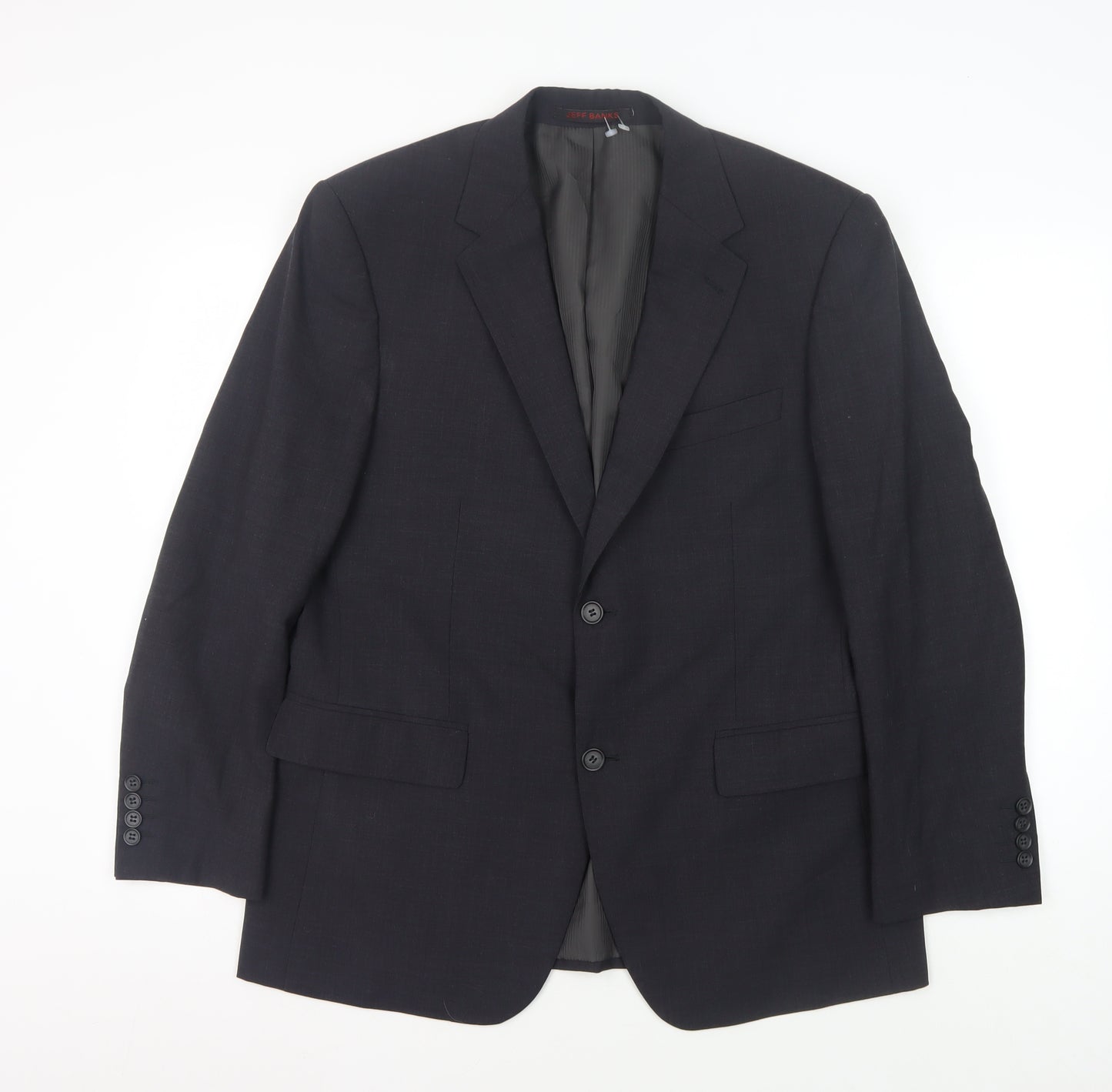 Jeff Banks Men's Blue Blazer Jacket 40 Short