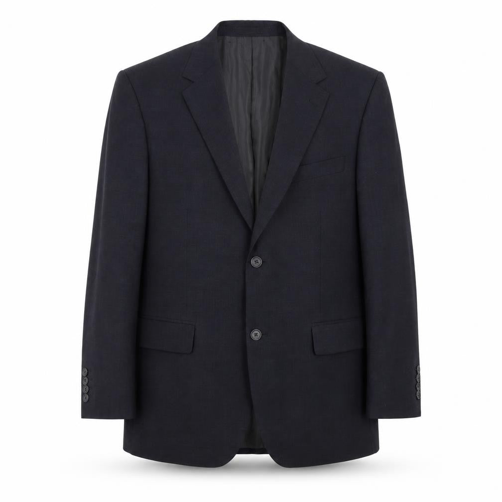 Front view of Jeff Banks Men's Blue Blazer Jacket 40 Short