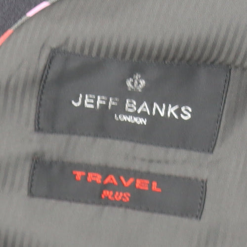 Jeff Banks Men's Blue Blazer Jacket 40 Short