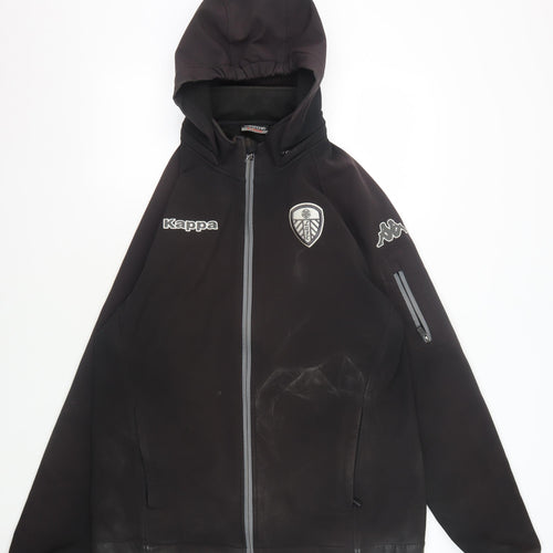 Kappa Men's Black XL Football Track Jacket
