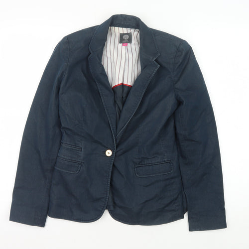 Vince Camuto Women's Blue Slim Blazer Size 2