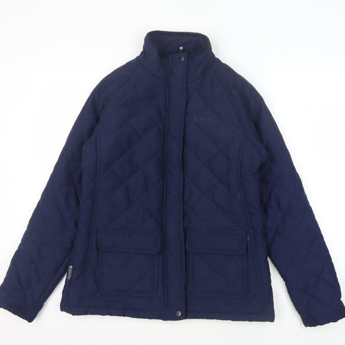 Mountain Warehouse Women's Blue Quilted Jacket, Size 10