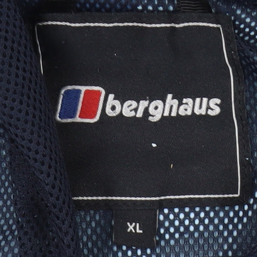 Berghaus Men's Blue XL Rain Coat Jacket