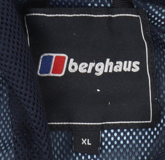 Berghaus Men's Blue XL Rain Coat Jacket
