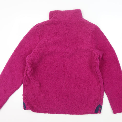 Betty Kay Women's Pink Henley Sweatshirt M