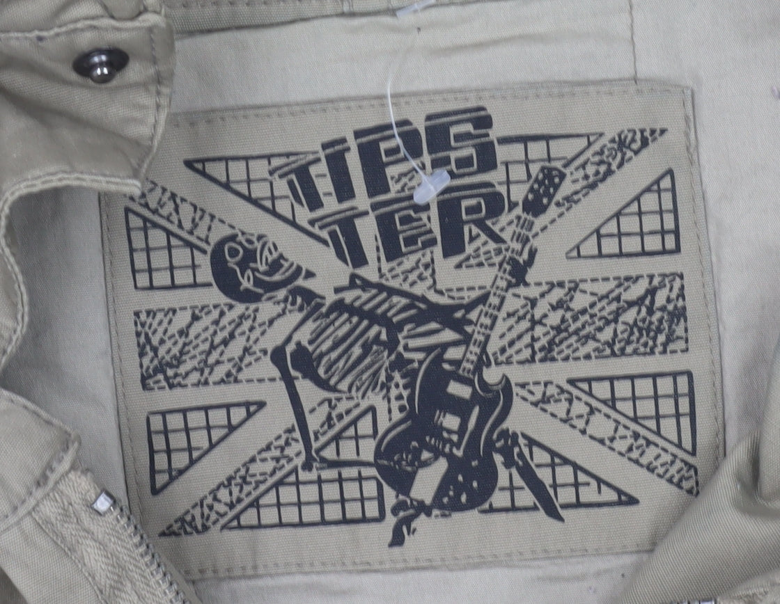 La Redoute Men's Beige Hooded Anorak Jacket M