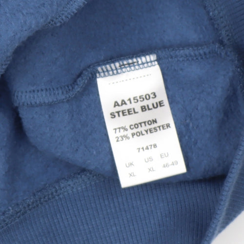 Cotton Traders Men's Blue XL Bomber Jacket