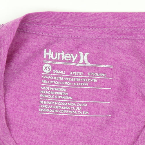 Hurley Women's Purple XS T-Shirt