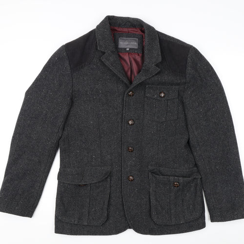 Rocha John Rocha Women's Black Tweed Blazer Size 12