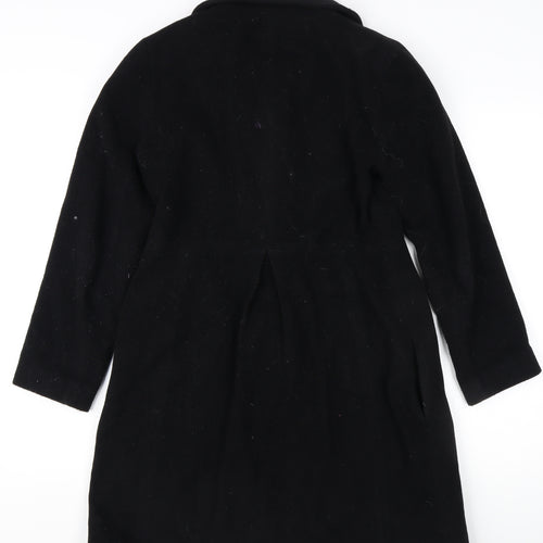 Pablo Black Wool Women's Coat Size 10