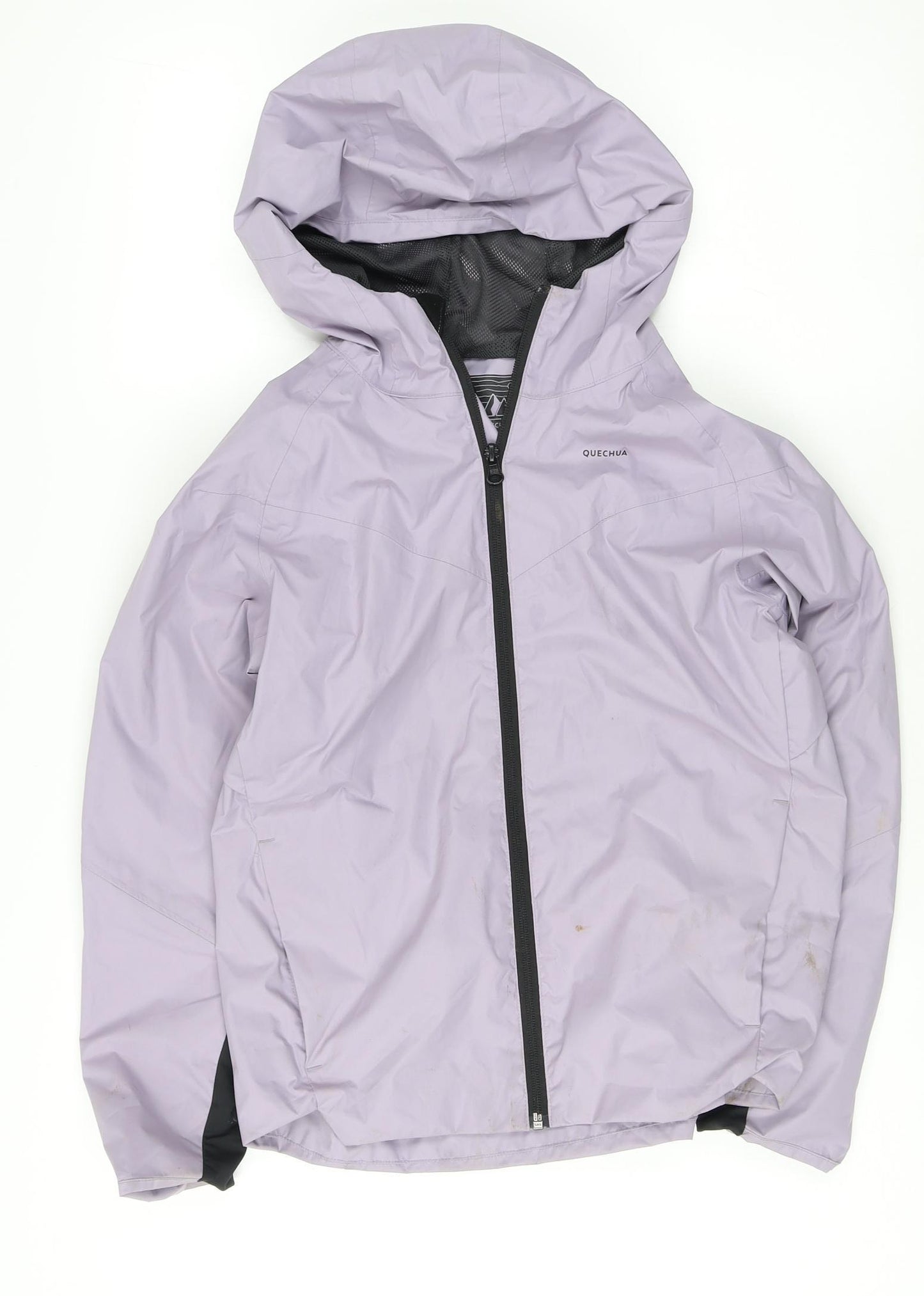 Quechua Girls Purple Waterproof Jacket 10 Years