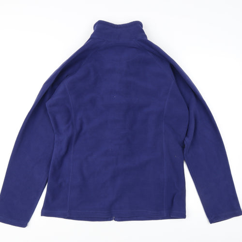 Country Rose Women's Blue Fleece Jacket M