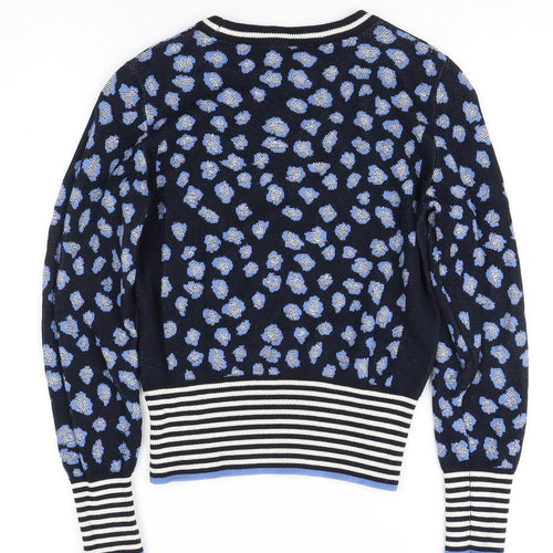 Marks and Spencer Women's Blue Pullover Jumper Size 8