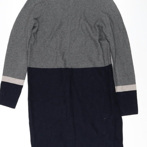 Farhi Women's Grey V-Neck Pullover Jumper M