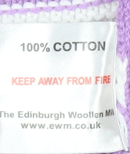 Isle Women's Purple Striped Pullover Jumper Size S