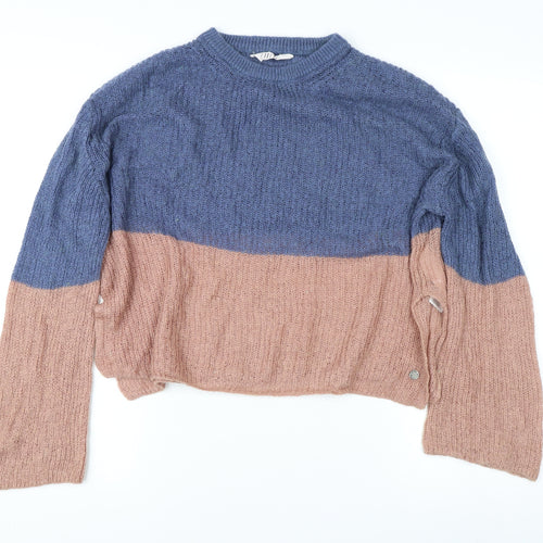 Nine by Savannah Miller Women's Blue Pullover Jumper, Size 10