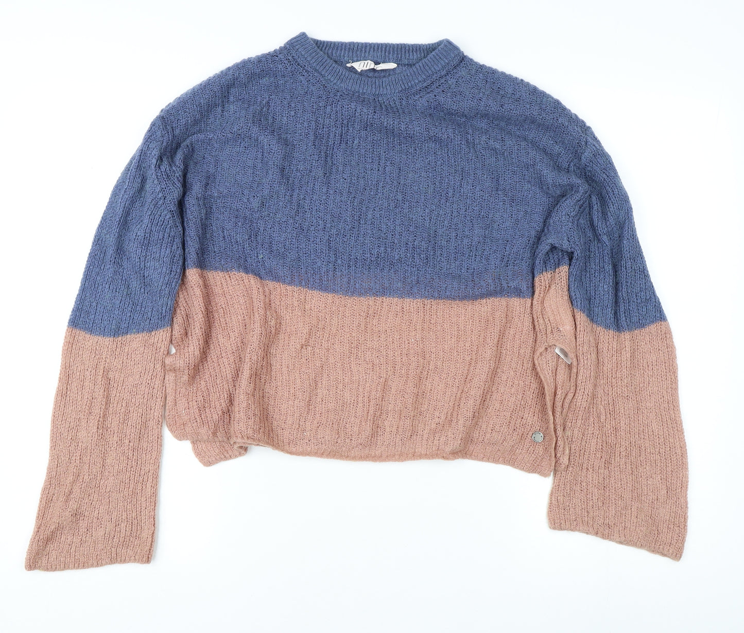 Nine by Savannah Miller Women's Blue Pullover Jumper, Size 10