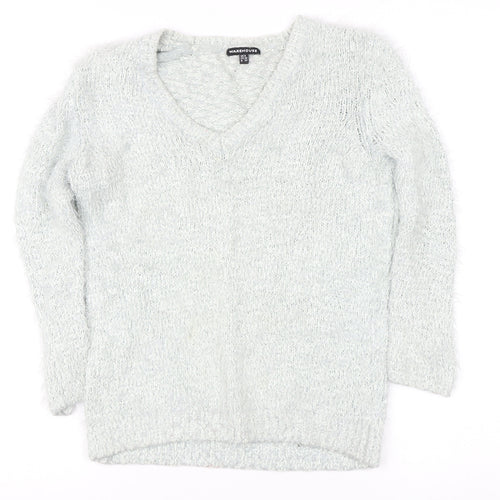 Warehouse Women's Ivory Pullover Jumper Size 8