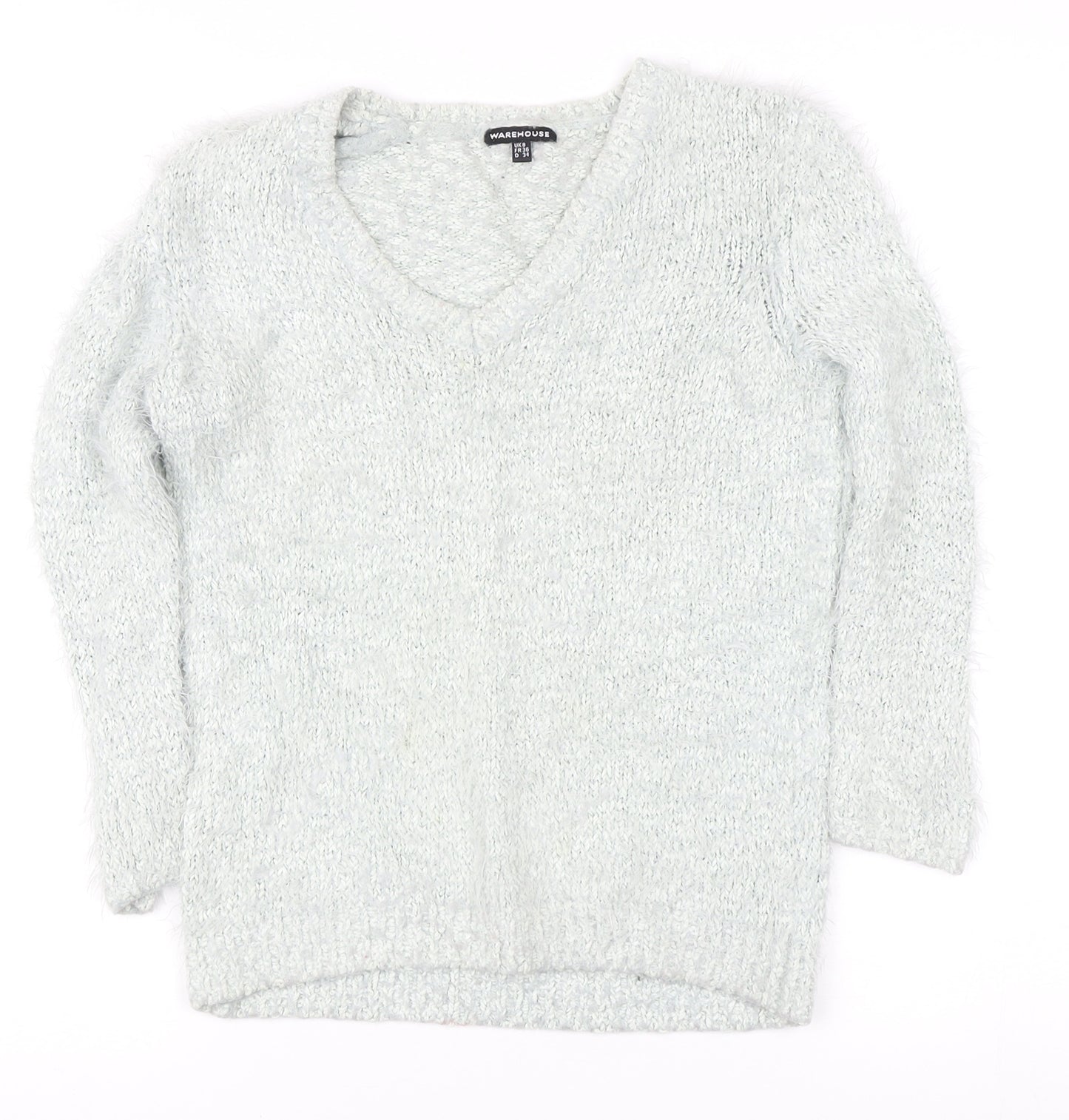 Warehouse Women's Ivory Pullover Jumper Size 8