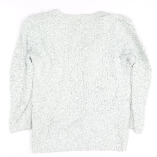 Warehouse Women's Ivory Pullover Jumper Size 8
