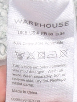 Warehouse Women's Ivory Pullover Jumper Size 8