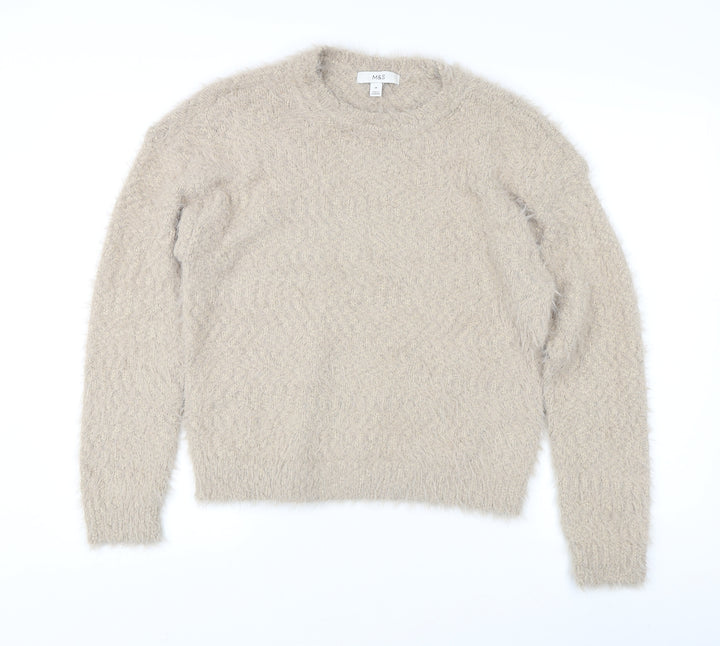 Marks and Spencer Beige Pullover Jumper M Women