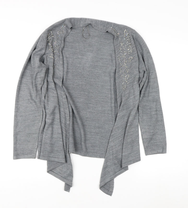 Marks and Spencer Women's Grey Cardigan UK 14