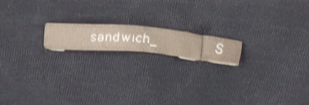 Sandwich Grey V-Neck Pullover Jumper, Women's Size S